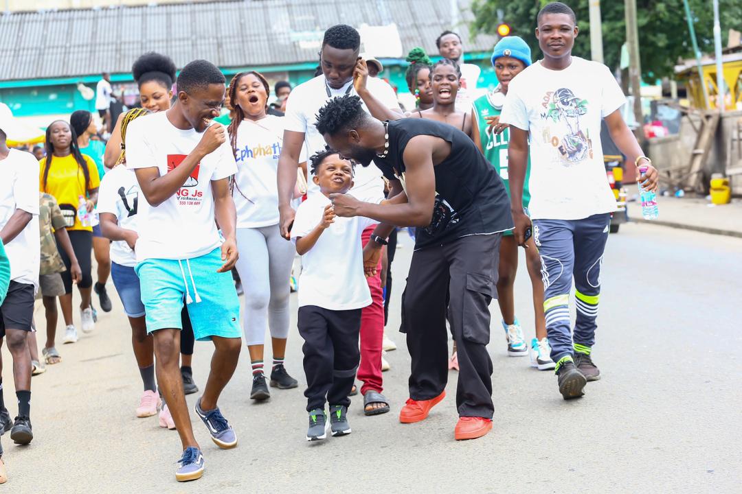 Sunday, 24/09/2023. I have joined  Djflow Gh and Kings J's collaboration for the third edition of Mega Health Walk at Koforidua 

In attendance. 
Actor Don Little, Djj PoGasty