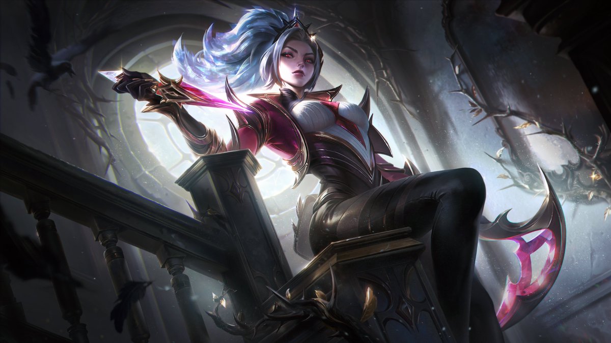 「Coven Akali Splashes by Kudos Production」|Spideraxeのイラスト