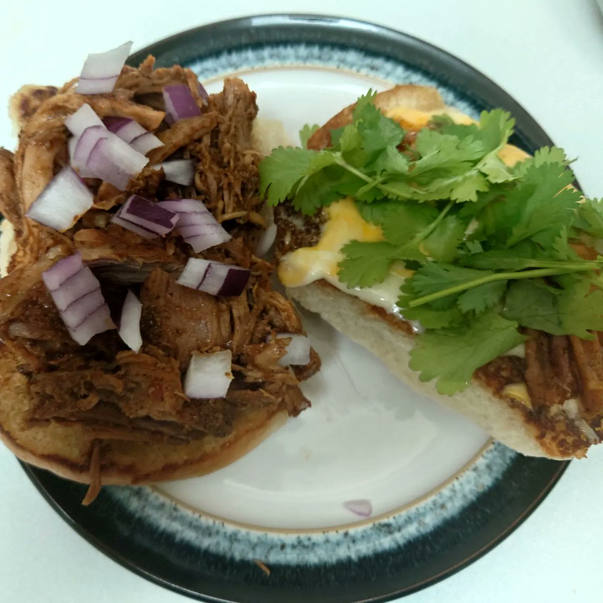 unclejoe1917's tweet photo. First try making tortas. How did I do, @PatiJinich? https://t.co/GqiYWbYNsR