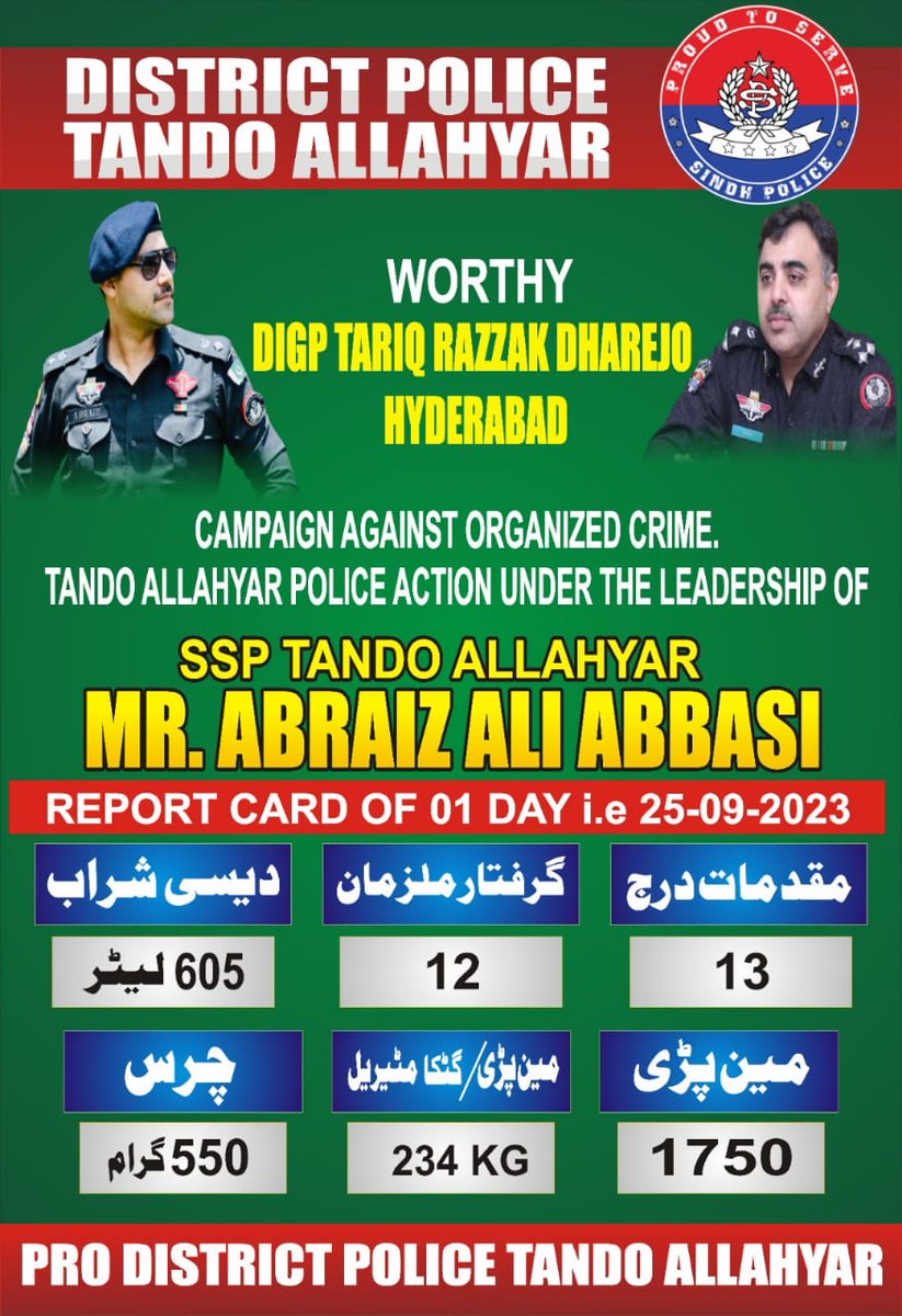 Tando Allahyar Police (Official) (@ssp_tay) on Twitter photo 