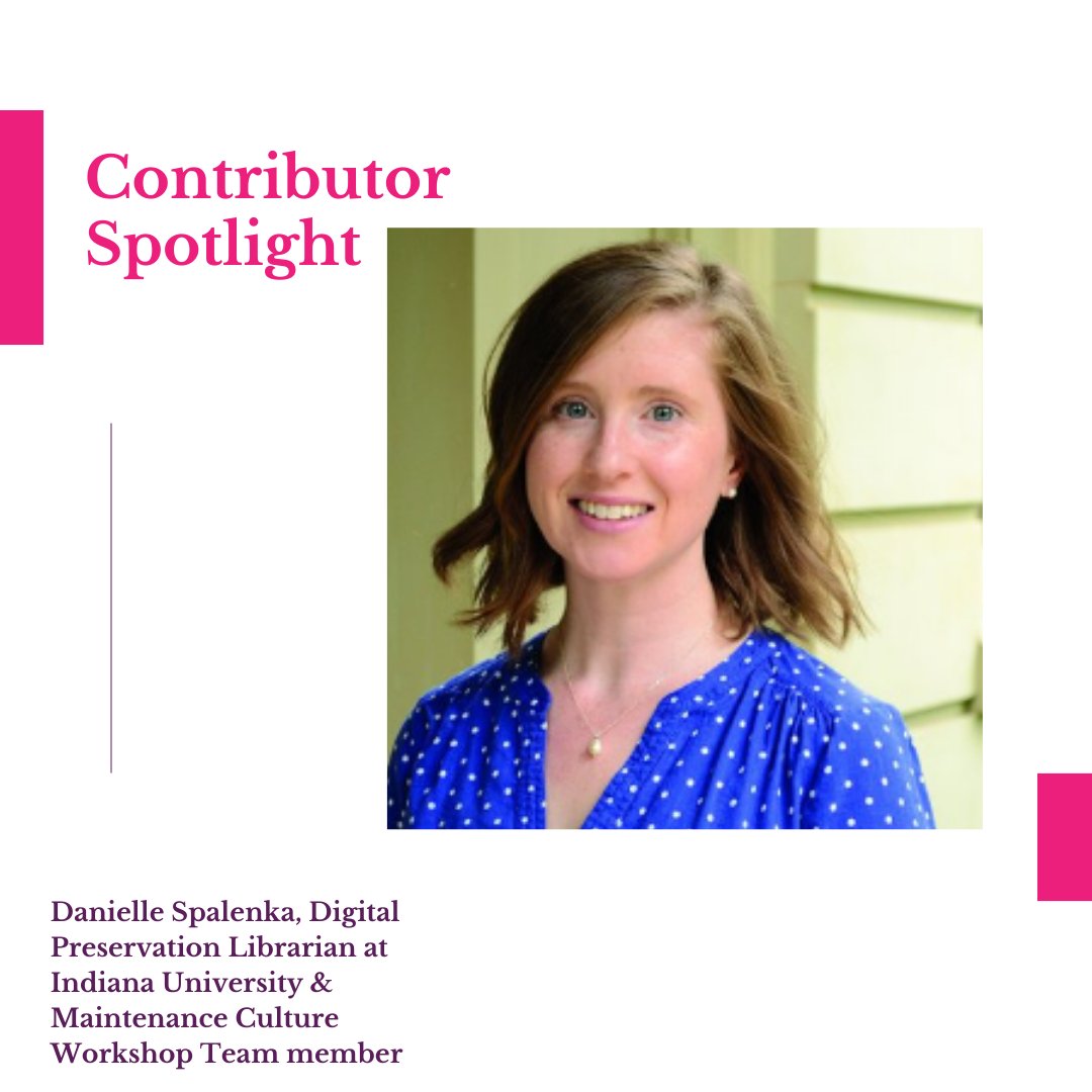 myriad_cxns's tweet image. Congratulations to our friend and colleague, Danielle, who was named runner-up for the First Time Attendee Contribution Award for her lightning talk on Maintenance Culture at #iPRES2023 !