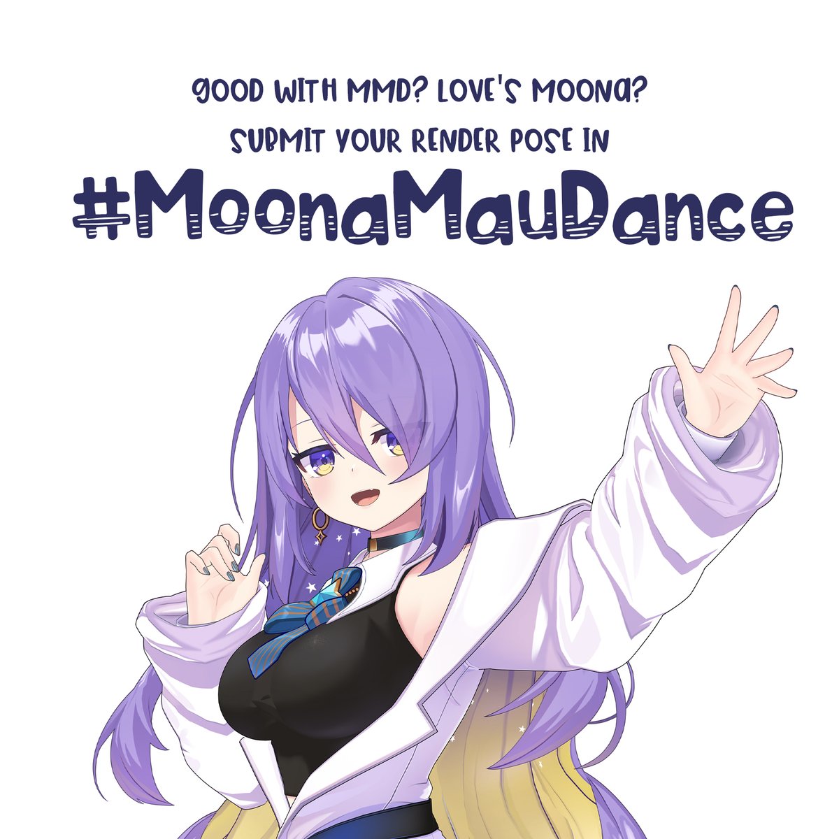 moonahoshinova's tweet photo. Hi guys i just made a hashtags for you guys to use 💜
its called #MoonaMauDance ! So we can search the mmd more easily in one place! I cant wait to see all your works so good luck! ✨✨✨ https://t.co/T75oZedN8z
