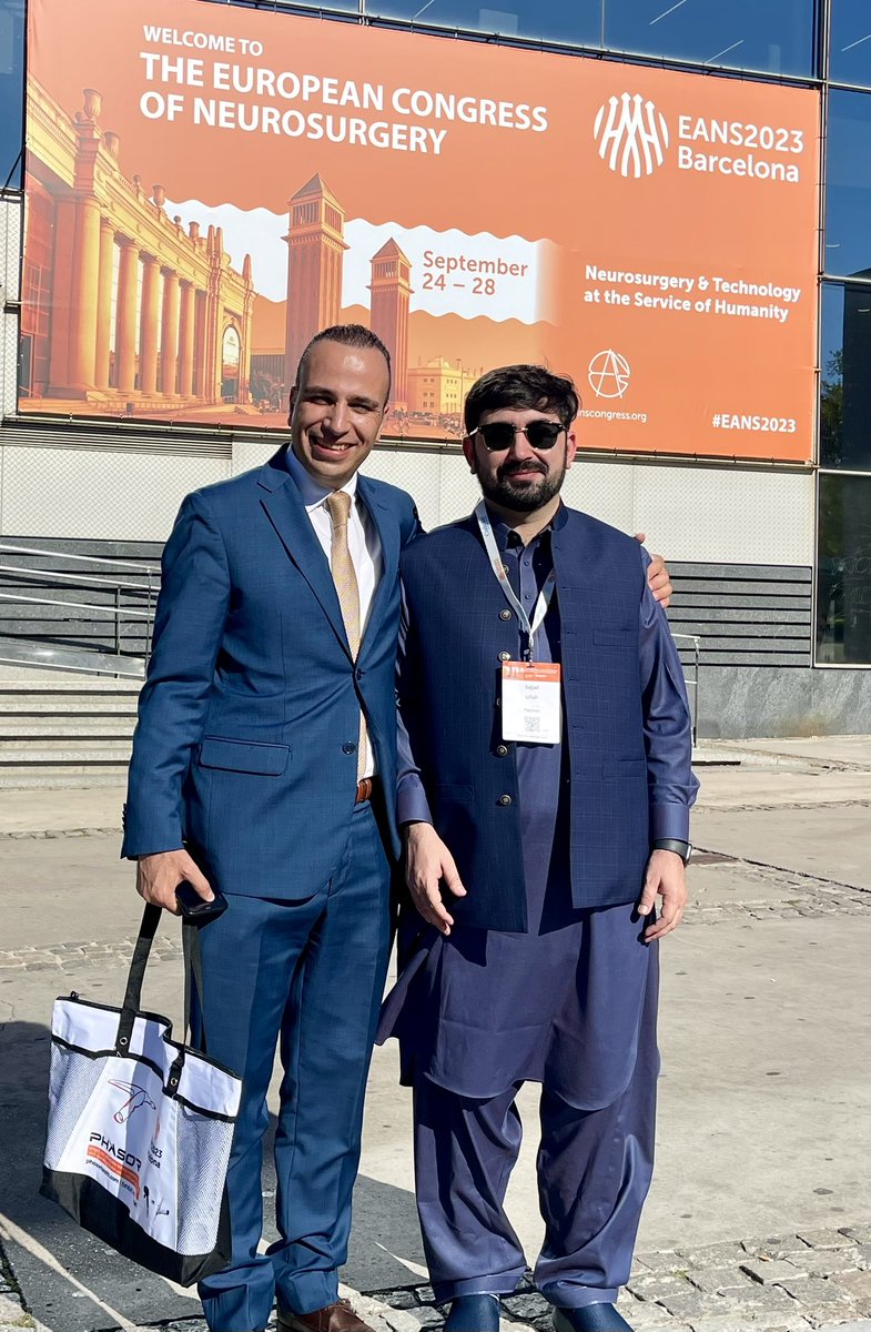 Thanks to Almighty for the countless Blessings 

Got Best paper award at <a href="/EANSonline50/">European Association of Neurosurgical Societies</a> European Association of Neurosurgical societies Annual congress held in Barcelona, Spain 2023.
#spain
#Barcelona 
#neurosurgery
#medtwitter 
#culture