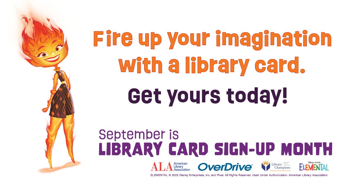 PowerLibrary's tweet photo. Did you get a local library card in honor of Library Card Sign-Up Month? What are you waiting for? #LibraryLove #LibraryCardsForAll #LearningNeverEnds
Not sure where your local library is? Look it up here> https://t.co/sVSAHwRo7Y https://t.co/rwOmDEVA3Y