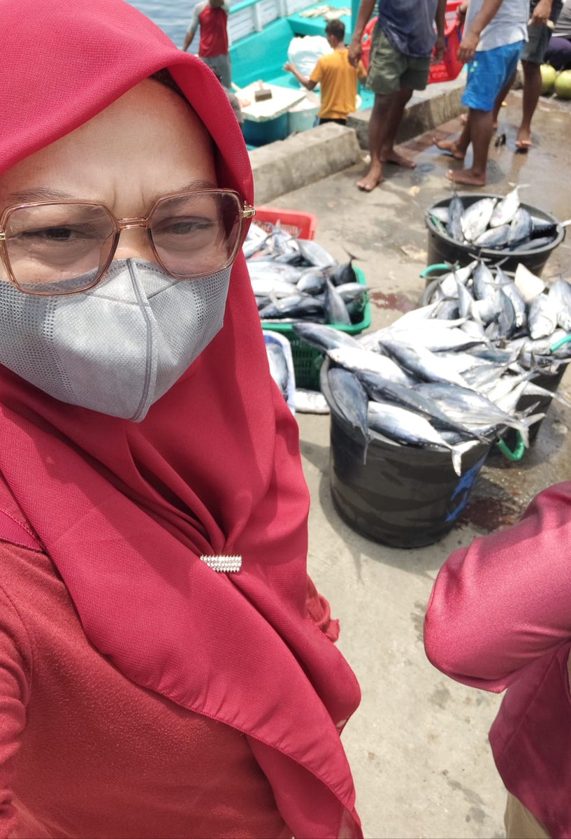 PiSunarsi's tweet photo. Selasa, 26/09/23, Sunarsi Ibrahim. Luhkan Kqb. Halmaera Selatan, melaporkan hasil tangkap ikam cakalan bapak Jamaludin KUB Pasi Dodomo 150 kg, dengan harga jual Rp. 20.000/kg.
#GiatLuhkanSatminkalAmbon 
@BP3_Ambon 
#luhlapor https://t.co/flpVpPk2GI
