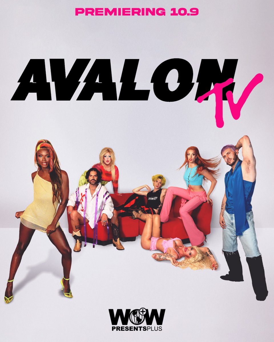 World of Wonder (@worldofwonder) on Twitter photo I want my #AvalonTV! πΊπ 
<a href="/houseofavalonn/">The House of Avalon</a> serves up a genre-bending extravaganza in Avalon TV, premiering Oct 9 on <a href="/wowpresentsplus/">WOW Presents Plus</a> WORLDWIDE!
Snatch 20% off your first month of <a href="/wowpresentsplus/">WOW Presents Plus</a> w/ code: AVALON bit.ly/465z2Nm I want my #AvalonTV! πΊπ 
<a href="/houseofavalonn/">The House of Avalon</a> serves up a genre-bending extravaganza in Avalon TV, premiering Oct 9 on <a href="/wowpresentsplus/">WOW Presents Plus</a> WORLDWIDE!
Snatch 20% off your first month of <a href="/wowpresentsplus/">WOW Presents Plus</a> w/ code: AVALON bit.ly/465z2Nm
