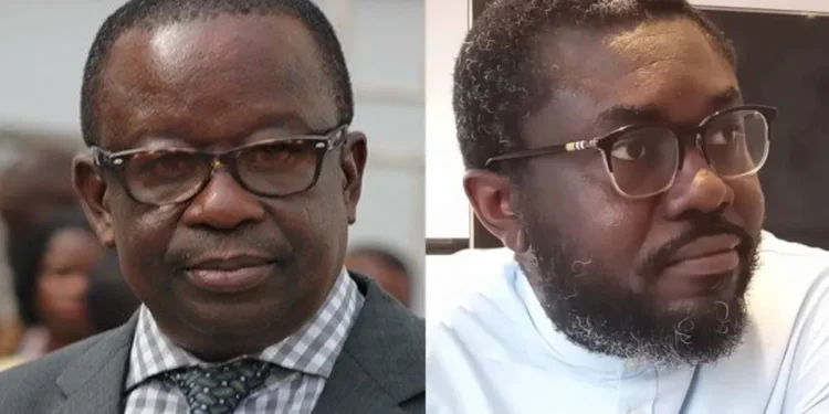 GhStandard's tweet photo. Minister of National Security sues Oliver Barker-Vormawor FixTheCountry convener for defamation, demands GH¢10 million #GhStandard
Read details on ghstandard;
https://t.co/WG5s4EOc48 https://t.co/gjk1wV8cuc