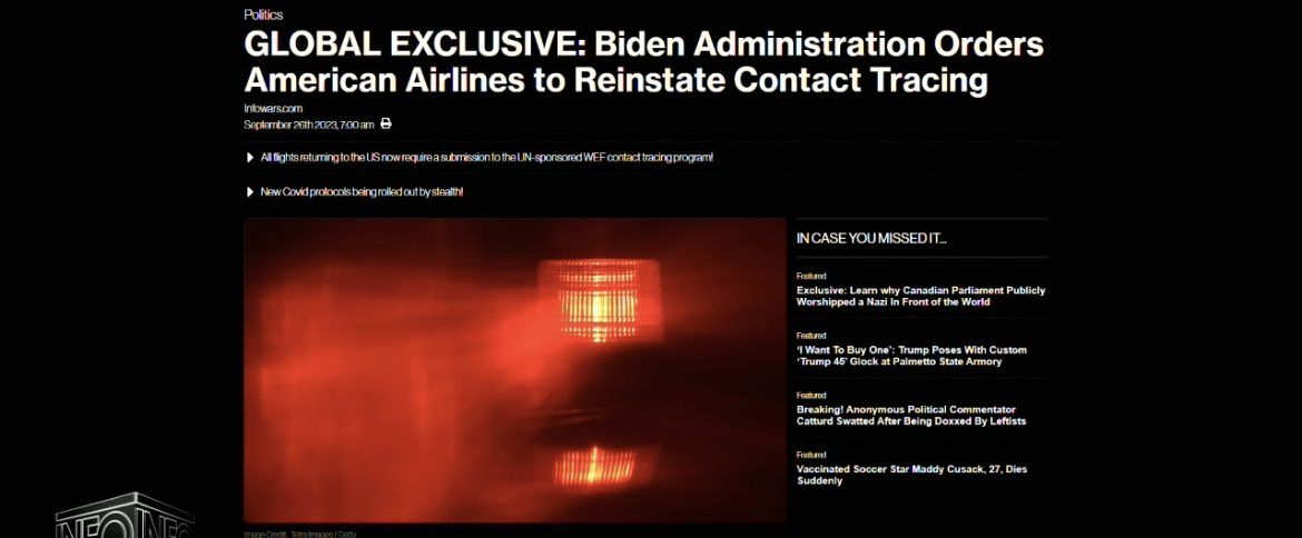 #contacttracing #Biden #americanairlines