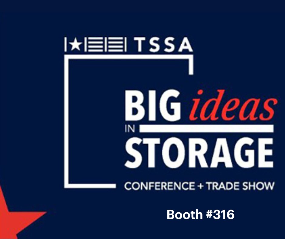 Hello Texas! We are heading your way and are excited to meet you. Swing by Booth 316 during the TSSA Conference &amp; Trade Show Oct. 8-10 and we'll show you what tech can do for your self storage business.
