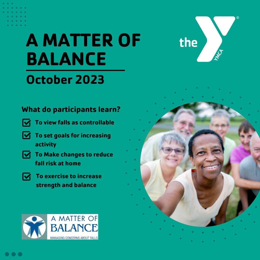 There are 4 spots remaining for A matter of balance hosted by YMCA Pickens! Sign ups close October 2nd! Go sign up now @tigerimpactnil