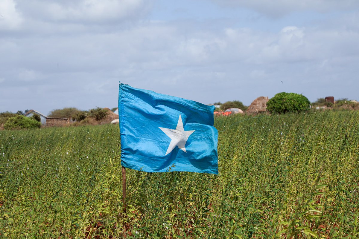 In the fight against Al-Shabaab, we face daily challenges. Today, we're in Ciid Ciidka &amp; Ali Fol-Dhere to encourage our brave soldiers and local communities standing on the frontlines. Together, we're crucial in dismantling terror and building peace, stability, and progress.