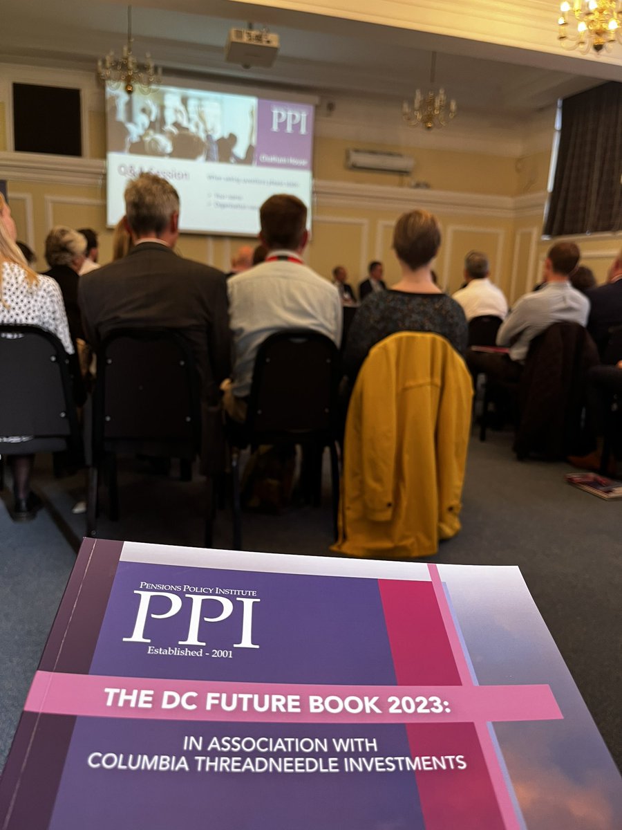 PPI_Research's tweet photo. A fascinating launch today for the ninth edition of The DC Future Book @CTinvest_EMEA https://t.co/7rlQ4vgHs1 @jonstapleton @BobblesHJ #PPILaunch https://t.co/HScG219GZ2
