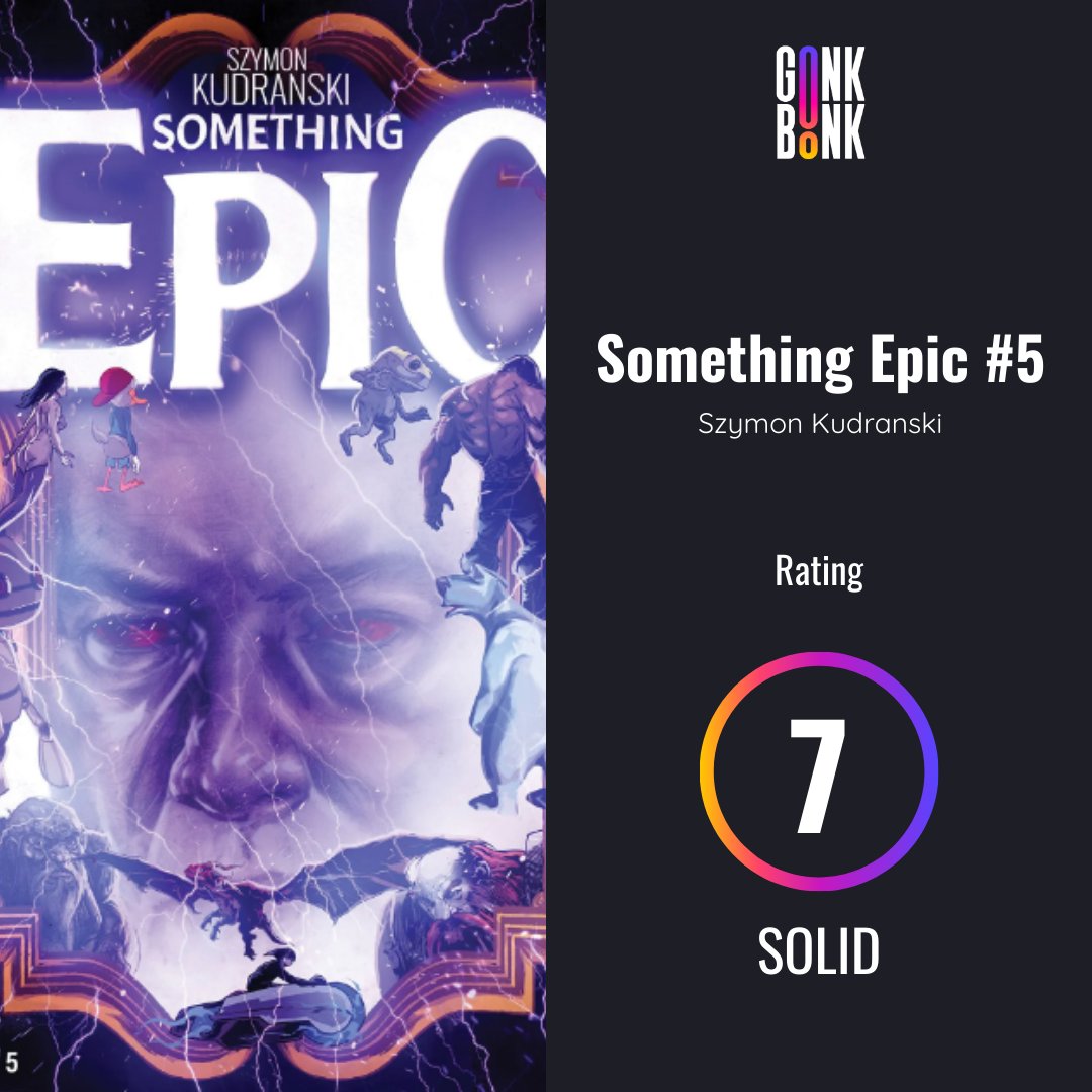 THEGONKBONK's tweet image. After a rollercoaster of emotions, we're psyched to see where this comic heads next. Join the journey. 🌠💡 Read our full review! Link in bio. #SomethingEpic