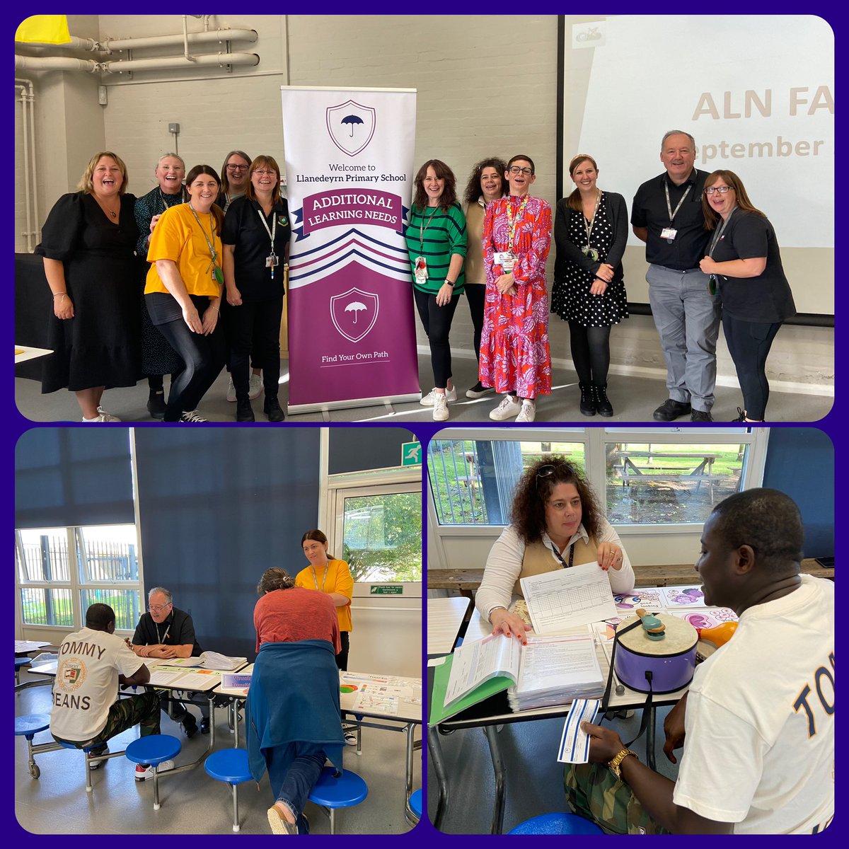 Llan_Prim_Sch's tweet image. Come on in and find out about ALN in our ALN Fair @CSCJES #ALNET #partnershipwithparents @SNAPcymru 🤝🤝