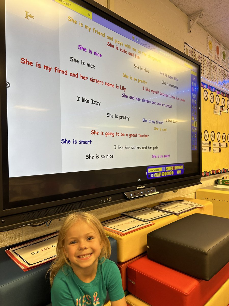 EdisonKDG's tweet photo. Hey little Miss Izzy!  Thank you being an AWESOME rockstar. You really show how to be a good leader at Edison!  #fraserfamily #edisonshines https://t.co/tKIVdNcsbR