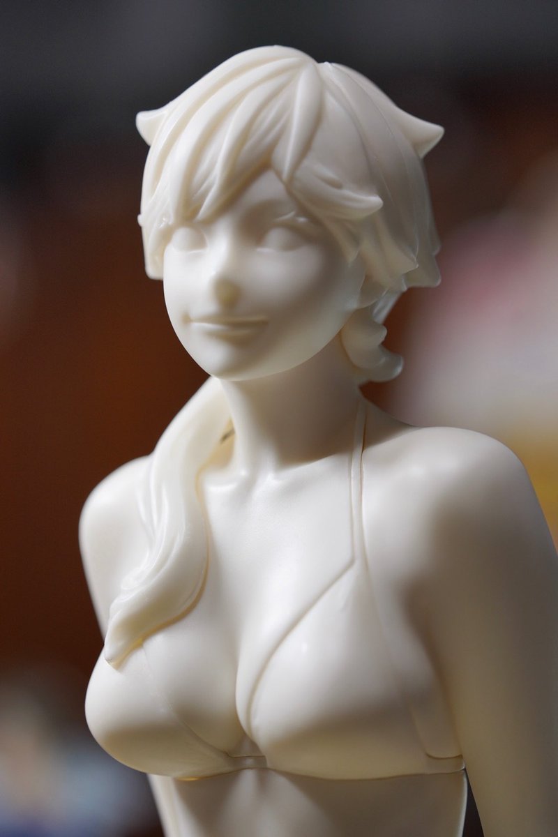 真琴ちゃん1/6スケール ガレージキットキットですが型が立て続けにあっさり壊れてしまいあまり在庫数が増やせてないのですがここからまた型を作り直し始めるとキリがないので一旦第2次販売在庫登録しようかと思います。
明日木曜夜8時にBOOTHの在庫に登録予定です〜〜。 