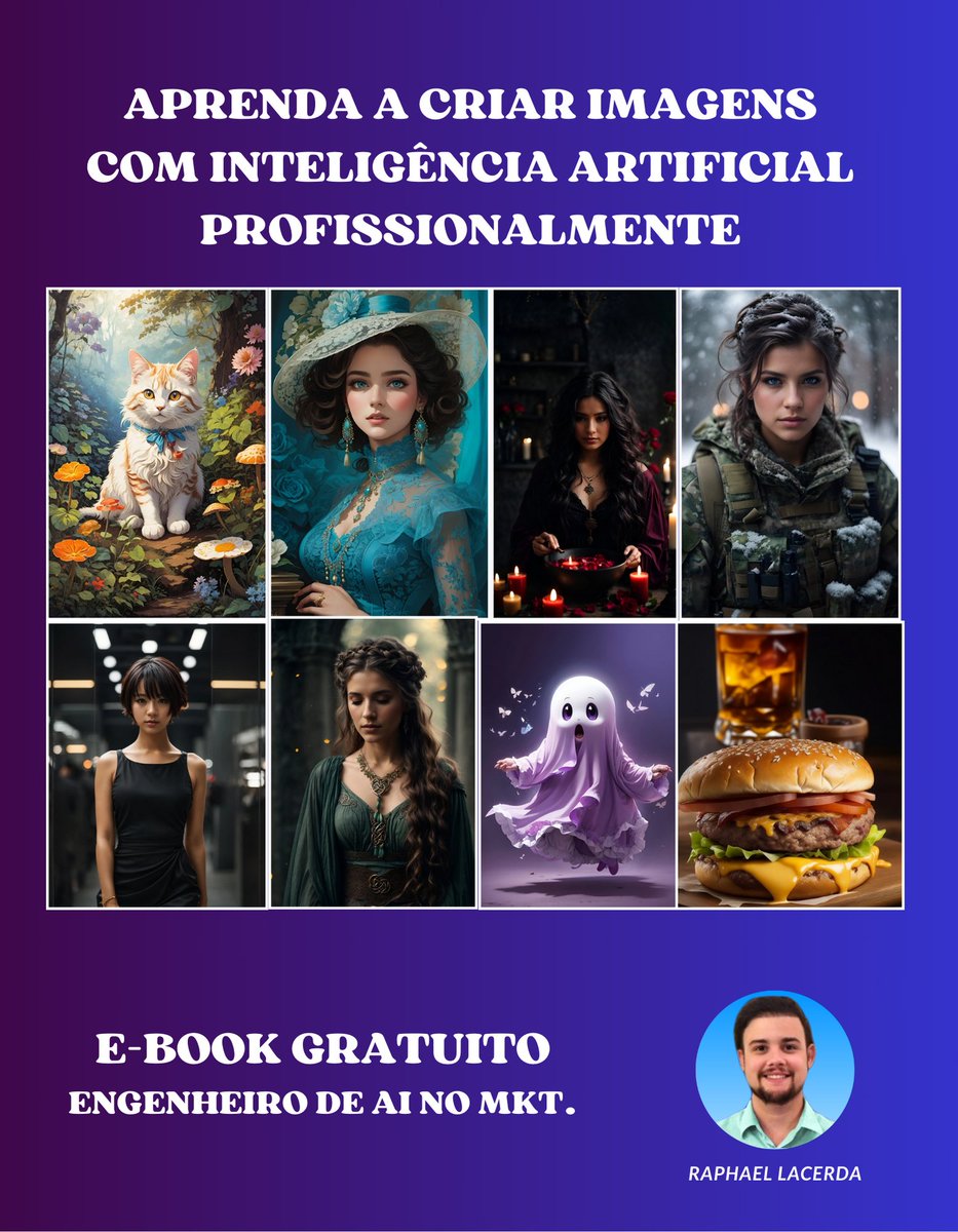 🔥 Descubra o Segredo das Imagens de Alto Impacto com o Nosso Novo eBook Gratuito! 🔥

👇 Baixe agora e transforme suas estratégias de marketing! 👇
Clique aqui para baixar o eBook
lnkd.in/dqk-HKVw

#MidjourneyAI #DesignProfissional #InteligênciaArtificial #eBook #LinkedIn