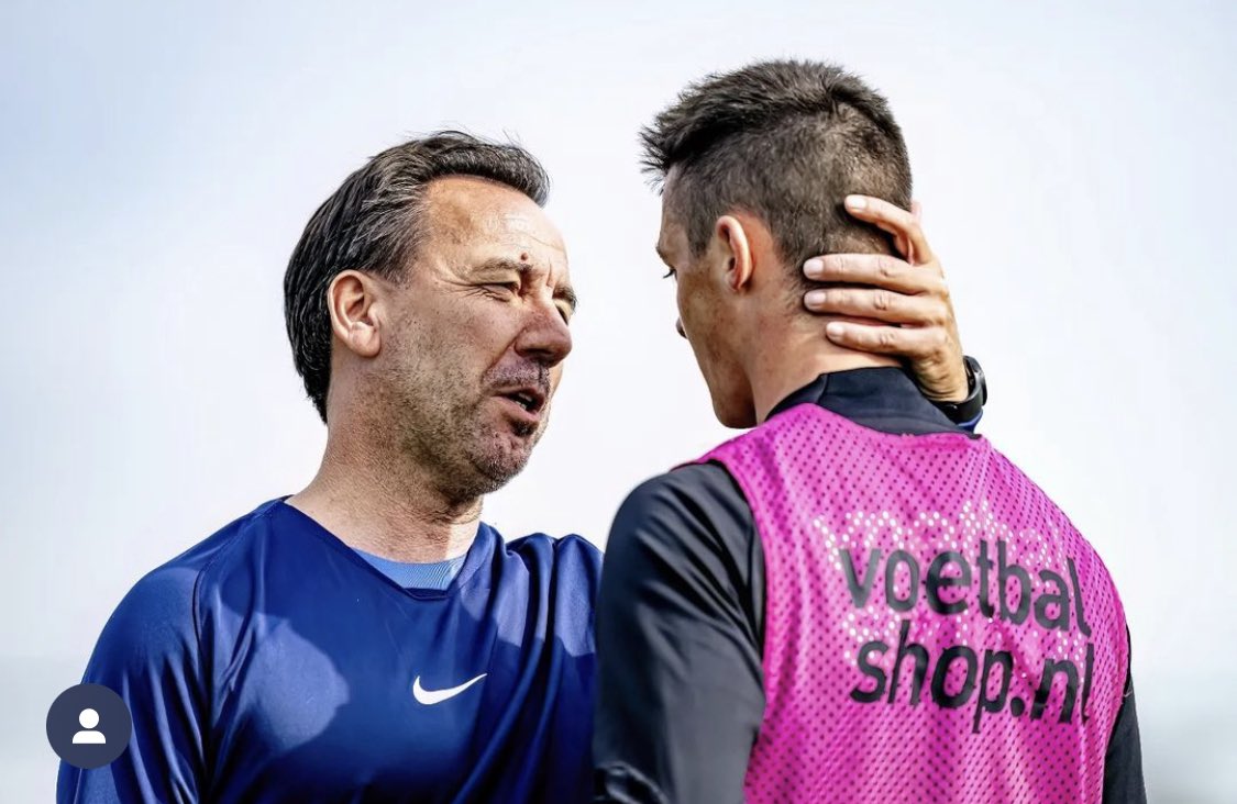 Na aanstelling als hoofdtrainer van NAC Breda afgelopen maandag, heb ik met veel plezier de eerste 2 trainingen mogen leiden! # nacpraat