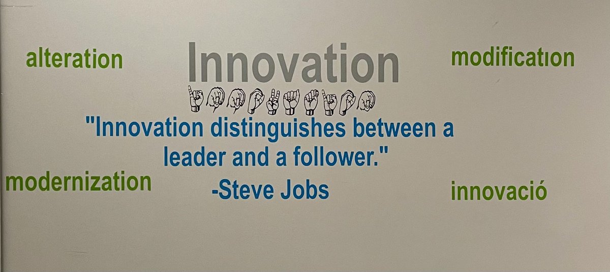 bnateacher's tweet photo. Stem School student tour guide: “If you can think it, you can build it.” #Inspiration @PEFinnovation https://t.co/eqRG3v7WkG