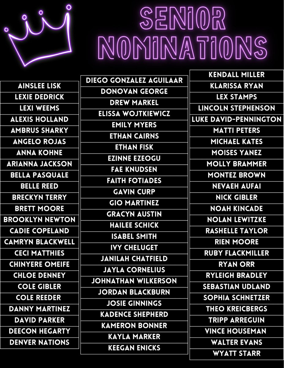 BSHS Student Senate tweet media