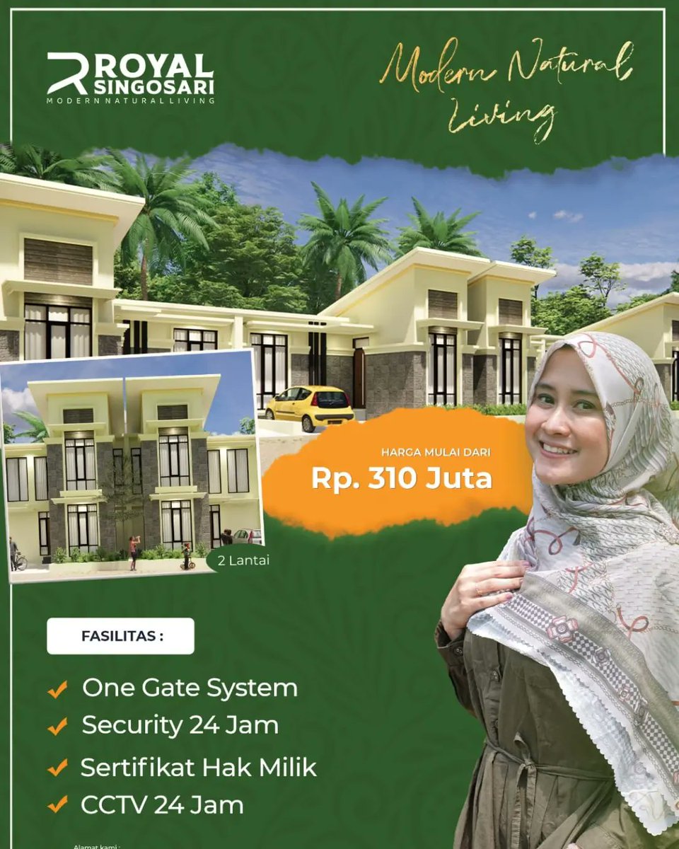 INBAproperti's tweet photo. ROYAL SINGOSARI
Cluster modern miimalis selangkah dari SMAN 1 Singosari
Hunian yg sangat prospektif di Singosari, Malang, Jatim

Hubungi agen INDONESIA BAGUS PROPERTI
WA  08.123.4488.721 https://t.co/AnLRaTBUkD