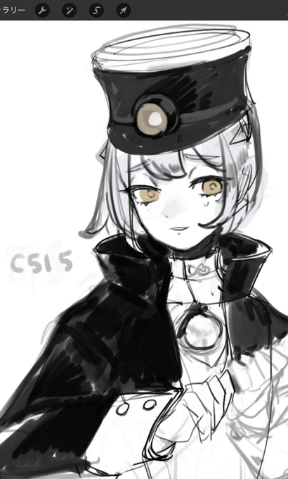 困り顔〜 