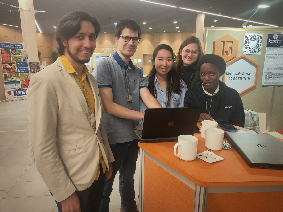 SAICM (@chemandwaste) on Twitter photo A group of <a href="/chemwasteyouth/">Chemicals and Waste Youth Platform</a> representatives from across the🌎 participate in #ICCM5.
They stress that youth are particularly vulnerable to chemical exposure and they want to have a say.
The platform gives voice📢 to youth on international processes addressing chemicals & waste A group of <a href="/chemwasteyouth/">Chemicals and Waste Youth Platform</a> representatives from across the🌎 participate in #ICCM5.
They stress that youth are particularly vulnerable to chemical exposure and they want to have a say.
The platform gives voice📢 to youth on international processes addressing chemicals & waste
