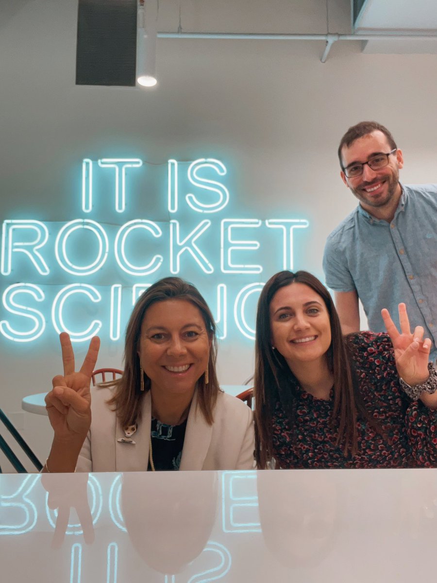 One of my role models is <a href="/ana_maiques/">Ana Maiques</a> CEO and co-founder at <a href="/Neuroelectrics/">Neuroelectrics</a>  🧠 she is an example of brilliant entrepreneur creating a huge social impact with the deep technology. Thanks Ana for hosting us in your beautiful offices in Boston, and for sharing with us your path! An