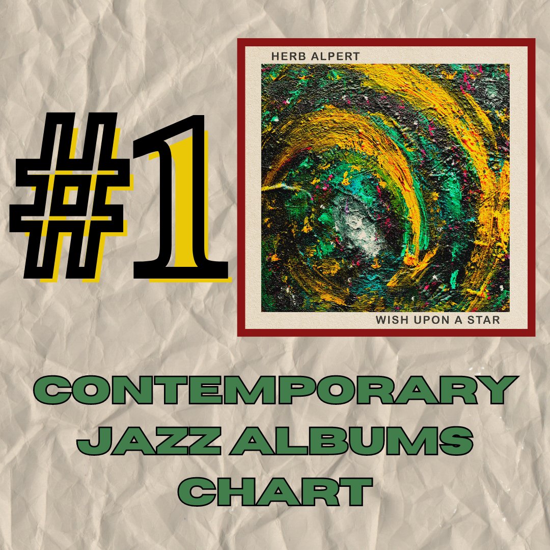 'Wish Upon A Star' has debuted #1 on the Contemporary Jazz Albums Chart! found.ee/WishUponAStar