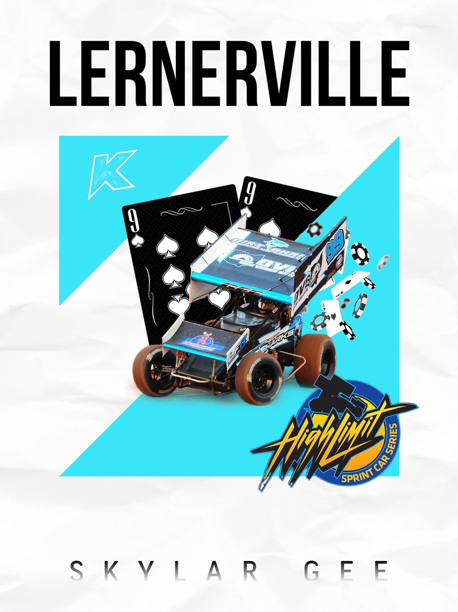 It’s RACE DAY ‼️
<a href="/SkylarGee99/">Skylar Gee</a> 
<a href="/HighLimitRacing/">High Limit Racing</a> 
<a href="/Lernerville/">Lernerville Speedway</a>