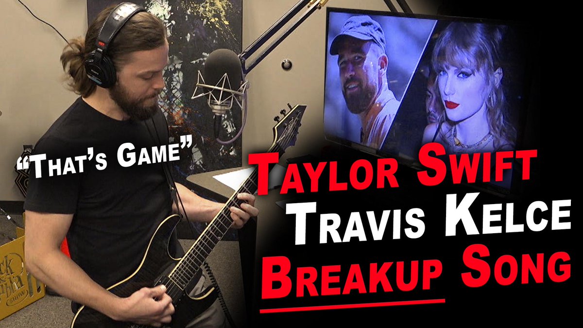 RickAndBubba's tweet photo. Taylor Swift / Travis Kelce Breakup Song: "That's Game"

TV Producer @AdlerDotTV went ahead and wrote the #breakup song for #TaylorSwift and #TravisKelce....

Taylor Swift / Travis Kelce Breakup Song: "That's Game"
⬇⬇⬇WATCH MUSIC VIDEO⬇⬇⬇
https://t.co/xDHwwaHhjr https://t.co/tdWqNXArtg