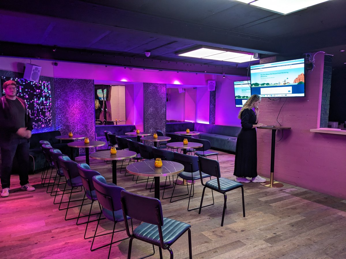 Venue for tonight's @PardotLondon is wicked! Can't wait for a fun, glam evening #pardotforever #trailblazercommunity #marketingchampions