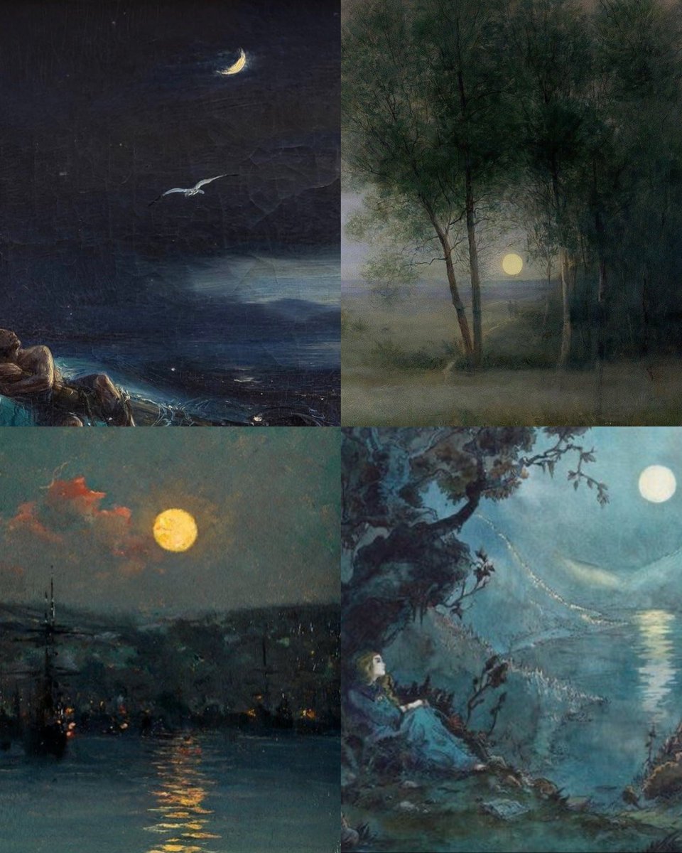 night aesthetics — in art