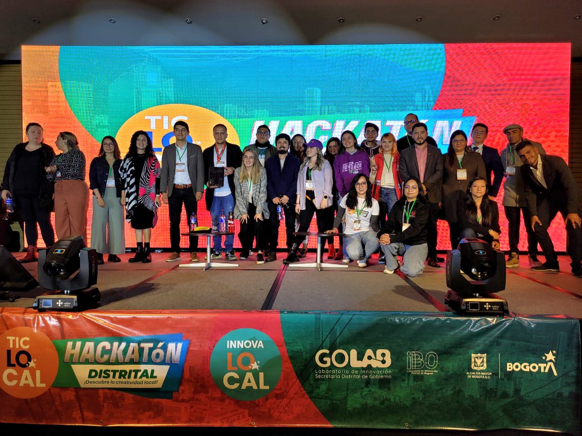 LizethGonzalezJ's tweet photo. En el Hackatón Distrital organizado por la @GobiernoBTA participamos en el panel de experiencias exitosas de innovación y #TICLocal, hablamos de:
🌟2doLugar ÍndicedeInnovación
🌟#EnamóratedeBosa
🌟Bosque Urbano
🌟#MujeresImparables
🌟Y mucho más
🧵 https://t.co/1yZvyknS2R