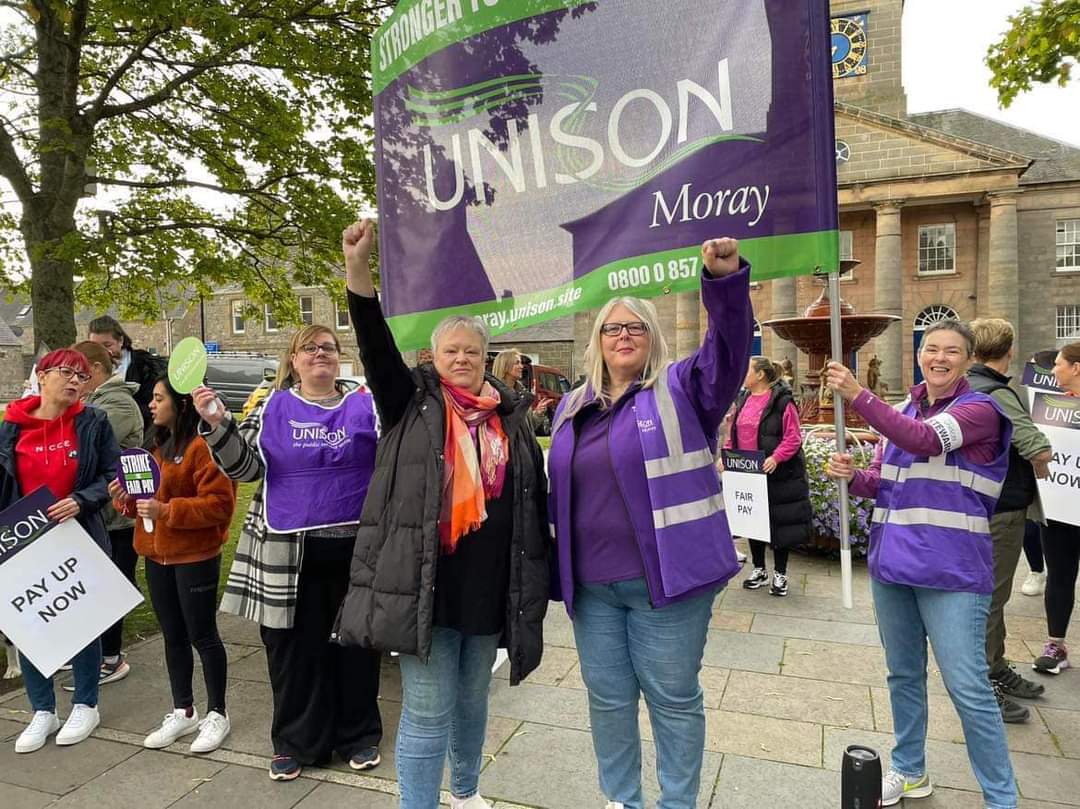 UNISON Moray tweet media