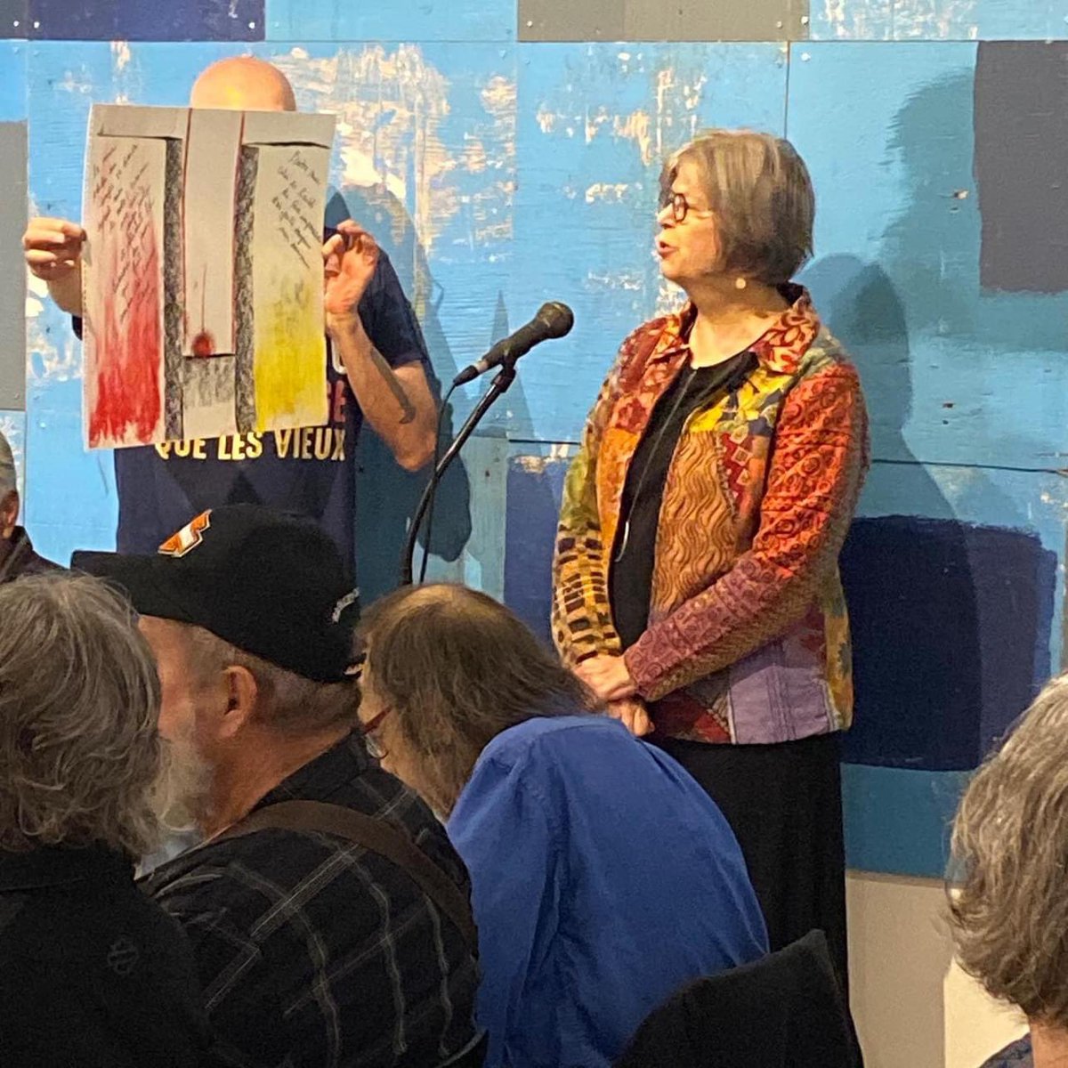 WPGTHINAIR's tweet photo. Notre premier événement du festival #livresenfête2023, La plume et le pinceau, samedi le 23 septembre à La maison des artistes, fut un vrai succès.
 
Merci beaucoup à nos écrivaines en vedette, @MoniaMazigh, Lise Gaboury-Diallo et @AmberOReilly1. https://t.co/o3MPciPeUc