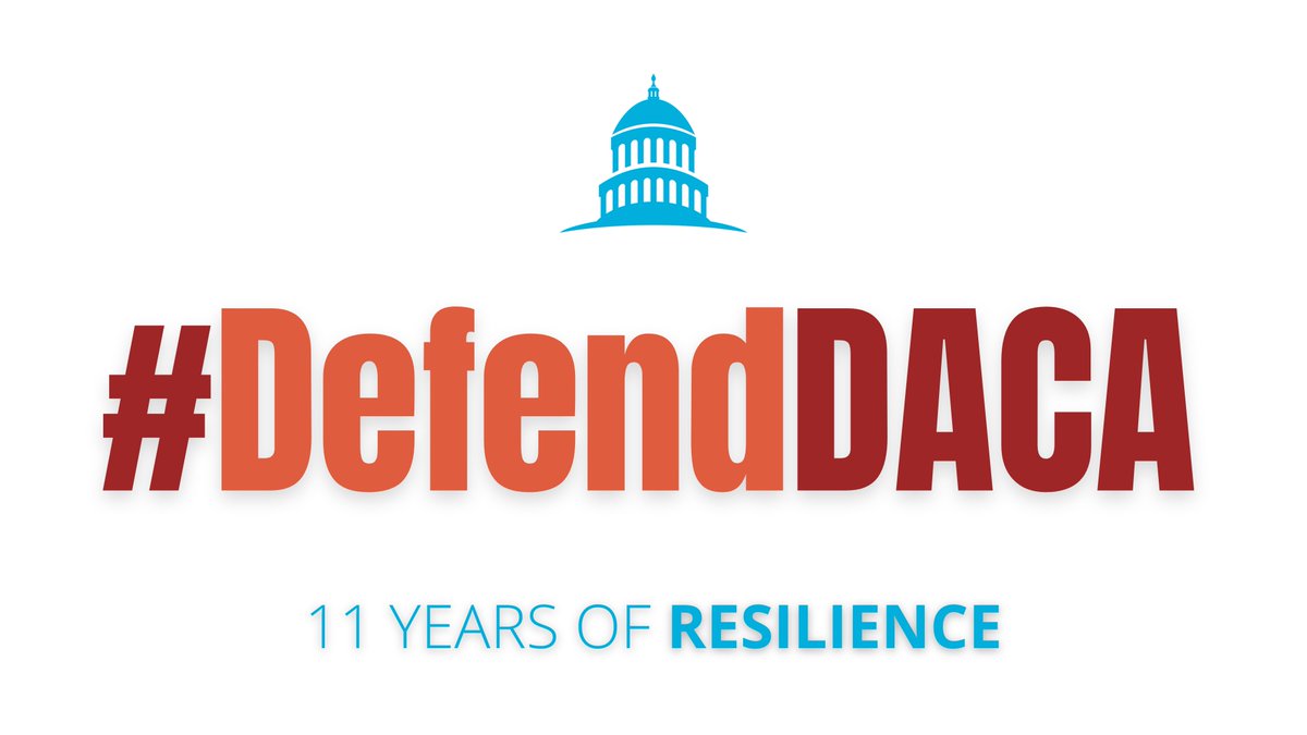 The DACA program has protected hundreds of thousands of young, undocumented people from deportation and granted work authorization for the past 11 years. For so many, it was a shot at a new life. Now, that life is being threatened, but Congress has the power to act. #DreamAct
