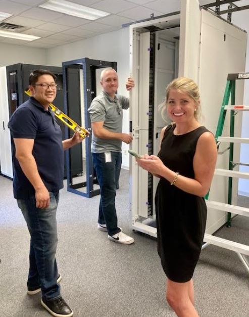 Visit Enconnex & we'll put you to work right away! So great to have Duke Robertson, Rachel Cross and Stephan Lam in the house this week. We certainly have amazing people! #borntoinnovate #datacenterexperts