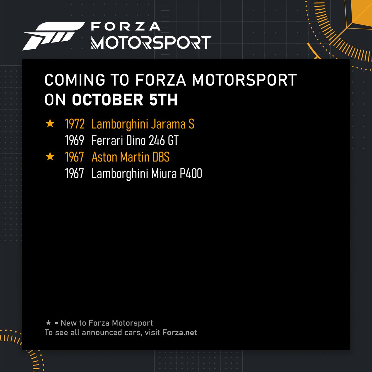 Forza Motorsport tweet media