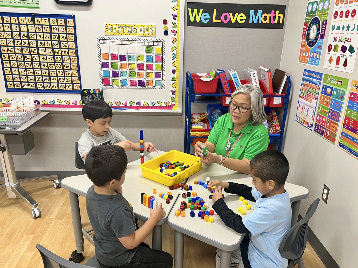 MrsRamirezSpEd's tweet photo. Math Centers never fail! While students are engaged in purposeful centers, we have the opportunity to work individually or in small, flexible groups to meet the individual needs of the students
@McGheeWolves
@ChannelviewISD
@CISDSpSvcs
#wedomath
#welovemath
#mathmanipulatives https://t.co/ehSch0M5yX