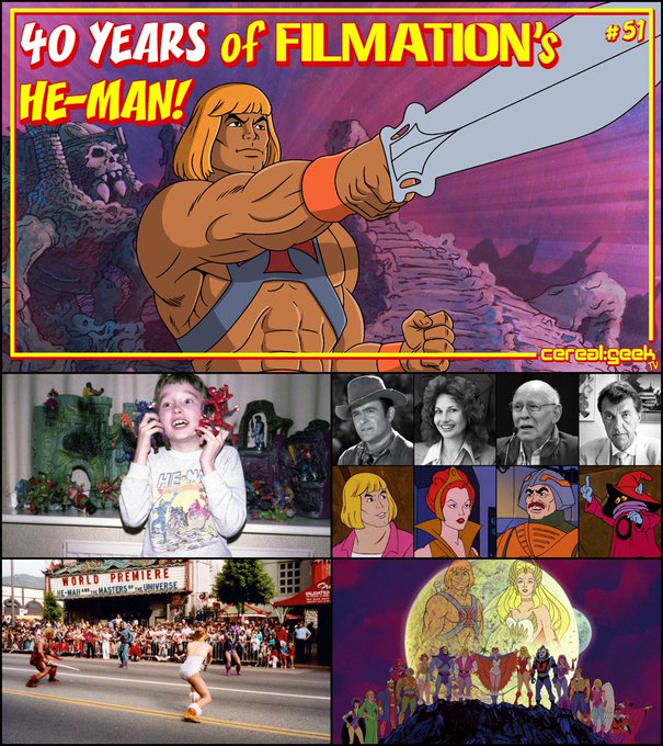 He Man I Have the Power 40 year anniversary 🗡️ Thank you James and He man for including me in the montage