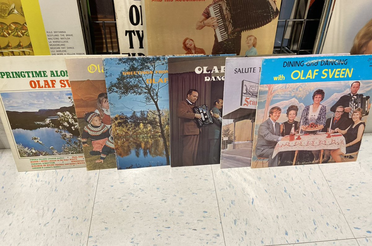 Always a great day when you find Olaf Sveen albums!