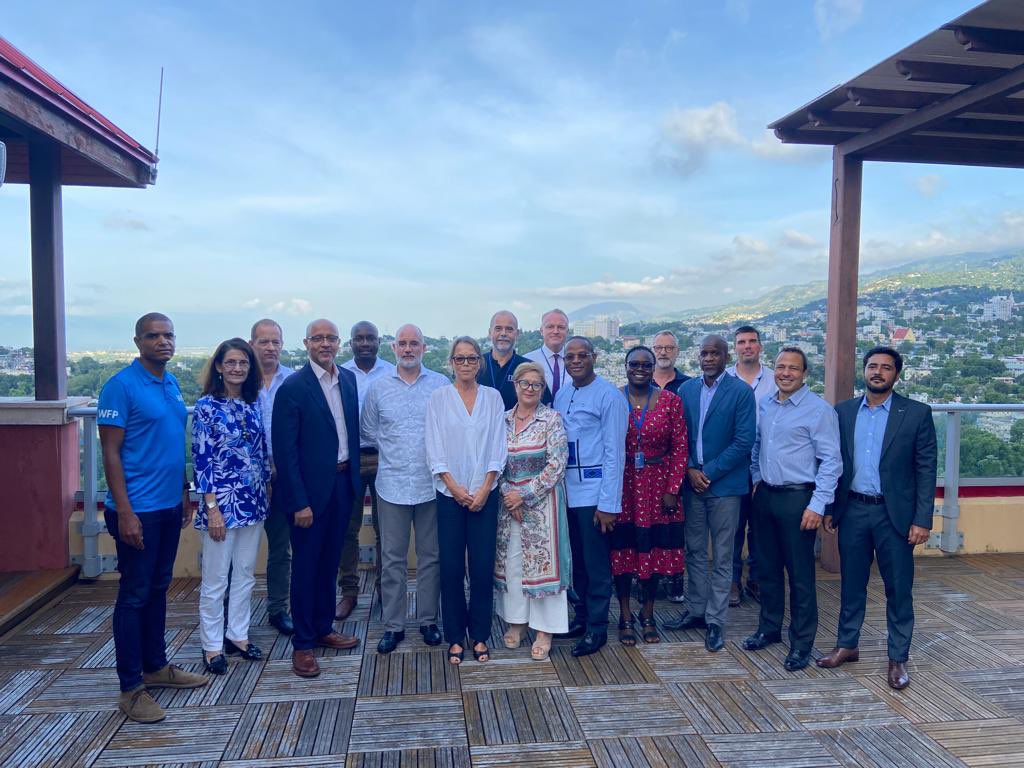 I had the privilege of participating in an outstanding meeting with the exceptional Haiti 🇭🇹 United Nations Country Team. This team embodies unwavering commitment & a resolute determination to turn the seemingly impossible into reality. 🇺🇳 #DedicatedToChange and #LeaveNoOneBehind