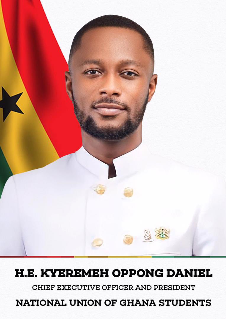 The President of our great mother Union. 

<a href="/KOD_focus/">Kyeremeh Oppong Daniel KOD</a> <a href="/NUGS_National/">NUGS NATIONAL SECRETARIAT</a> 

#57thNUGSPresident