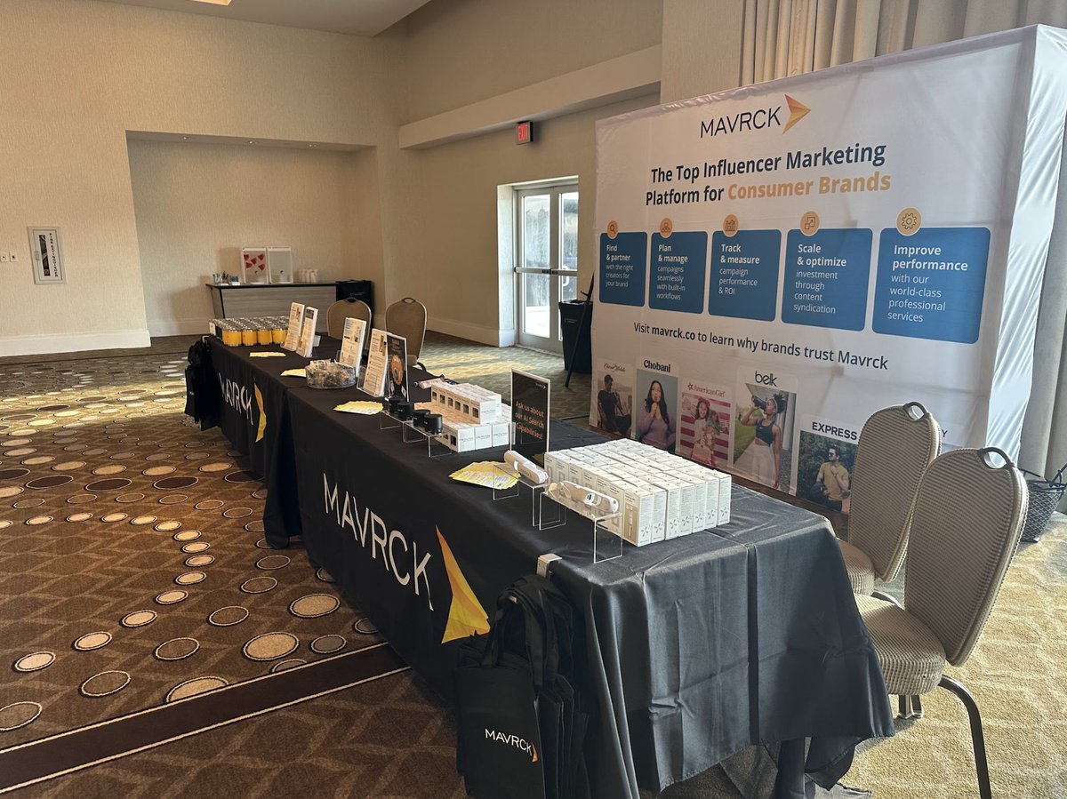 Day 1 at #DigitalMarketingWorldForum has been a success. 🎉

Our CEO, <a href="/thelylestevens/">Lyle Stevens</a> took to the stage with <a href="/MsYoungProfess/">Ms. Young Professional</a>, CEO and Co-founder of F*** You Pay Me, to discuss the importance of fair creator compensation practices. 

Be sure to stop by our booth and say hello. 👋