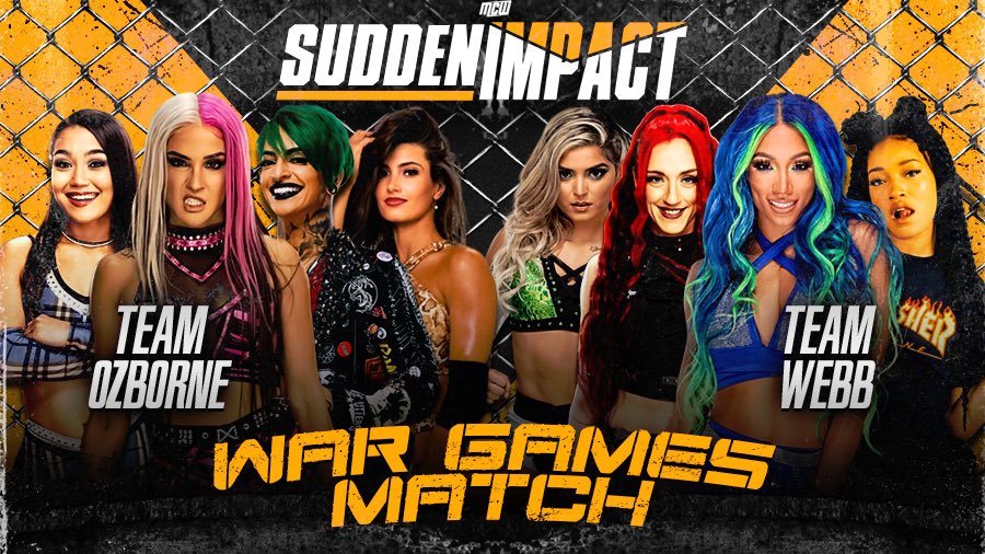 ๐๐พ๐โข (@mcwdetroit) on Twitter photo Team Webb. Team Ozborne. Both are complete and ready to go to war. <a href="/_HayleyWebb/">Hayley, The Savage</a> has been a constant terror on everyone and has a chance to further cast that shadow over two divisions. But now a collective of her past plus a new rising star looks to threaten those plans! Team Webb. Team Ozborne. Both are complete and ready to go to war. <a href="/_HayleyWebb/">Hayley, The Savage</a> has been a constant terror on everyone and has a chance to further cast that shadow over two divisions. But now a collective of her past plus a new rising star looks to threaten those plans!
