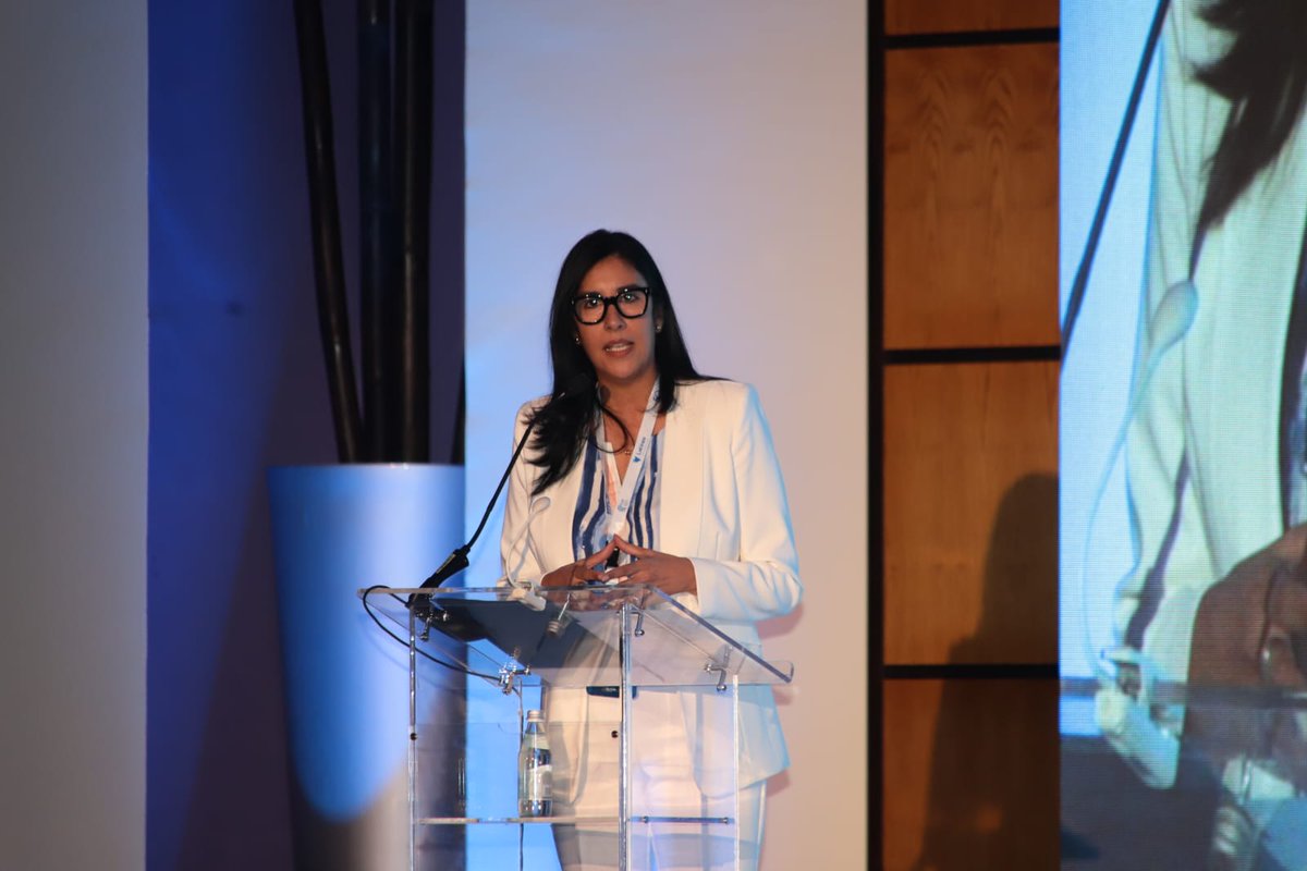 LatinexBolsa's tweet photo. La Sra. Olga Cantillo, Presidenta Ejecutiva de Latinex, da la bienvenida a todos los asistentes a la 50° Asamblea General y Reunión Anual de la FIAB y al Foro de Inversionistas de Latinex.
#FIAB2023 #Latinex #ForodeInversionistas https://t.co/r27XTaArck