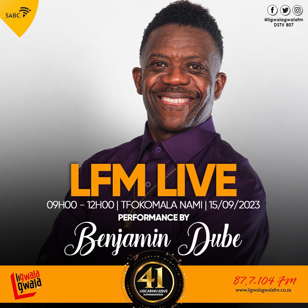 ligwalagwalaFM's tweet photo. #LFMLIVE | 09H00-12H00 |@benjamindube #LigwalagwalaFM
Votela umsakato Ligwalagwala FM njengesiteshi sakho semsakato lesiyintsandvokati ngaphansi kwe #MyStationCompetition. Vota ku https://t.co/Ojfv44XaOU noma https://t.co/3CwJCSJm1H utibeke etfubeni lekuwina R40 000 https://t.co/uXAw2z9y44