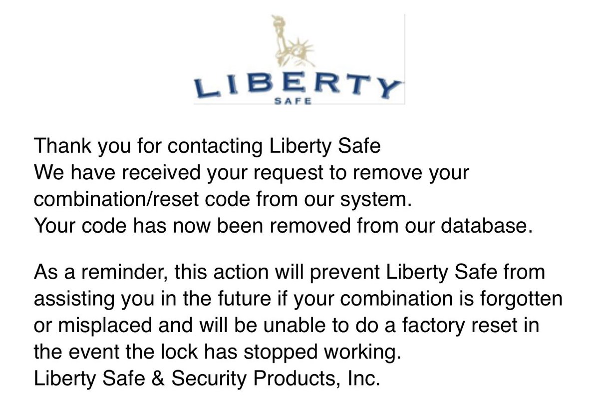 #LibertySafes