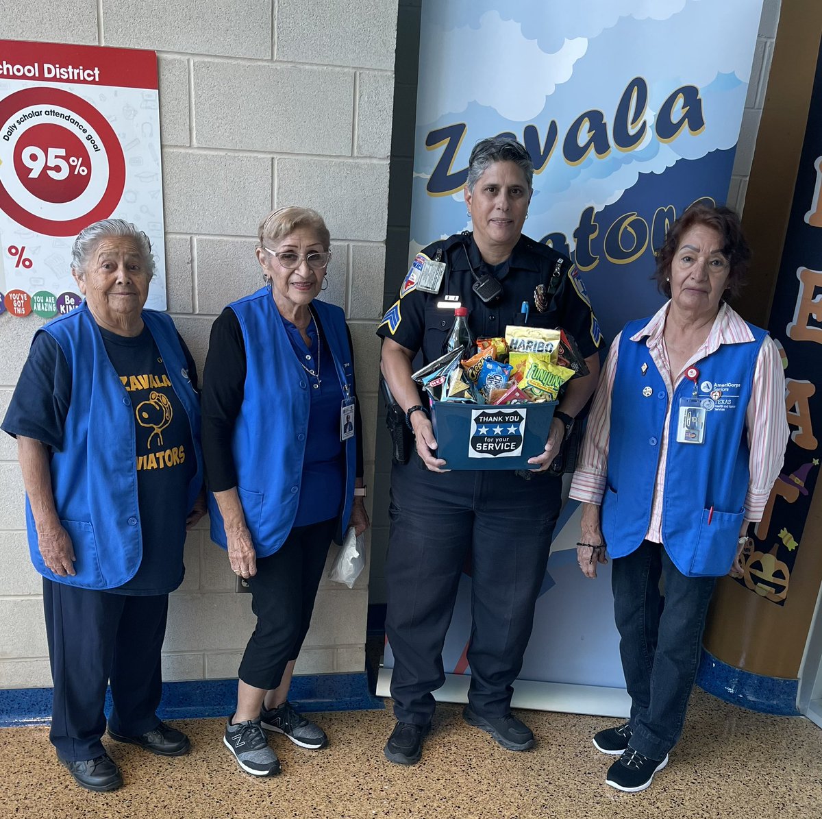 ZavalaCCISD (@zccisd) on Twitter photo Thank you CCISD Sgt. Janelle Cantu for all your service! Our Foster Grandparents and Zavala Aviators appreciate you! #iheartckh #CCISDproud <a href="/CCISD/">CCISD</a> <a href="/CCISDPolice/">CCISD Police</a> <a href="/judith_hinojosa/">Judith Hale Millage</a> <a href="/BryJackson624/">Bryanna Jackson</a> <a href="/JohnAPrezas/">John Prezas</a> <a href="/DrSandraClement/">Dr. Sandra Clement</a> @IHeartCKH <a href="/JC1595/">JC159</a> <a href="/KirbyWarnke/">Kirby Steele Warnke</a> Thank you CCISD Sgt. Janelle Cantu for all your service! Our Foster Grandparents and Zavala Aviators appreciate you! #iheartckh #CCISDproud <a href="/CCISD/">CCISD</a> <a href="/CCISDPolice/">CCISD Police</a> <a href="/judith_hinojosa/">Judith Hale Millage</a> <a href="/BryJackson624/">Bryanna Jackson</a> <a href="/JohnAPrezas/">John Prezas</a> <a href="/DrSandraClement/">Dr. Sandra Clement</a> @IHeartCKH <a href="/JC1595/">JC159</a> <a href="/KirbyWarnke/">Kirby Steele Warnke</a>